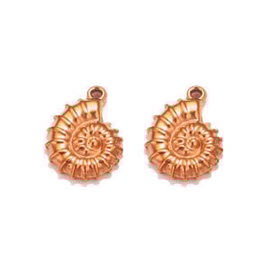 1 pair simple series casual turtle  gold plated women pendants h5